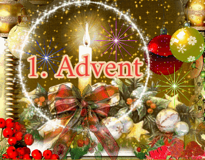 ᐅ 1e advent gif - 1e Adventzondag plaatjes
