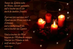 3e advent gedicht