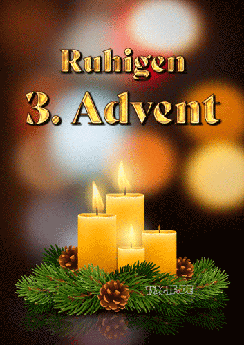 ᐅ 3e advent gif - 3e Adventzondag plaatjes ᐅ 3e advent gif - 3e Adventzondag plaatjes