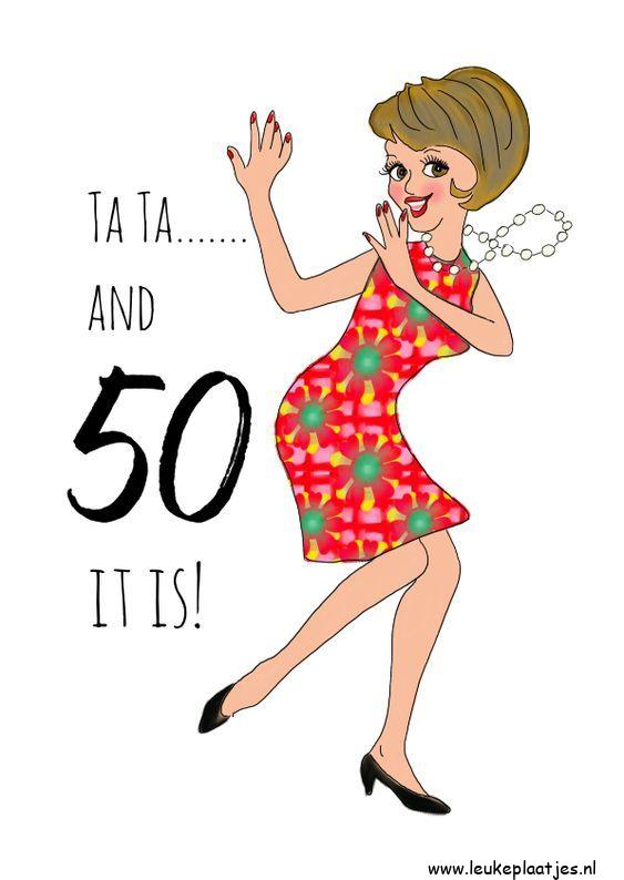 ᐅ 50 jaar vrouw - Verjaardag plaatjes