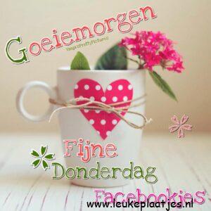 afbeelding fijne donderdag