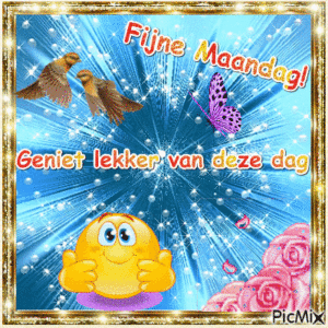 afbeelding fijne maandag
