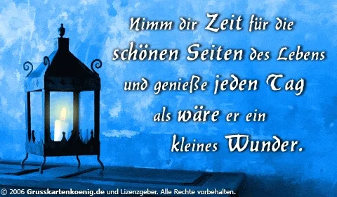 ᐅ allerheiligen gif - Allerheiligen plaatjes Een lantaarn met de tekst: "Neem de tijd voor de mooie dingen in het leven."