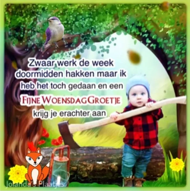 ᐅ doormidden fijne woensdag - Woensdag plaatjes