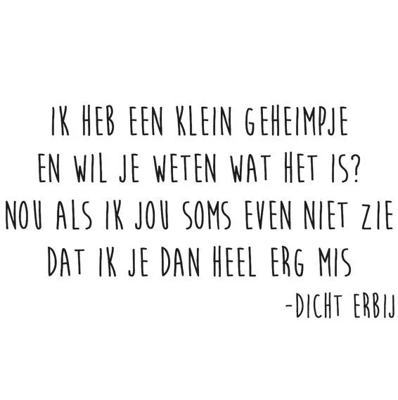 ᐅ even zeggen dat ik van je hou - Ik hou van je plaatjes Tekst met een boodschap over gemis en verbondenheid.