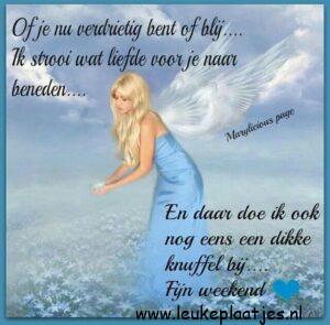 fijn weekend schat