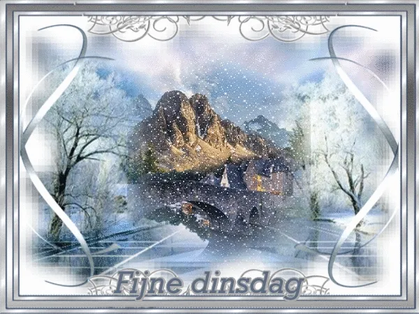 ᐅ fijne dinsdag winter - Dinsdag plaatjes
