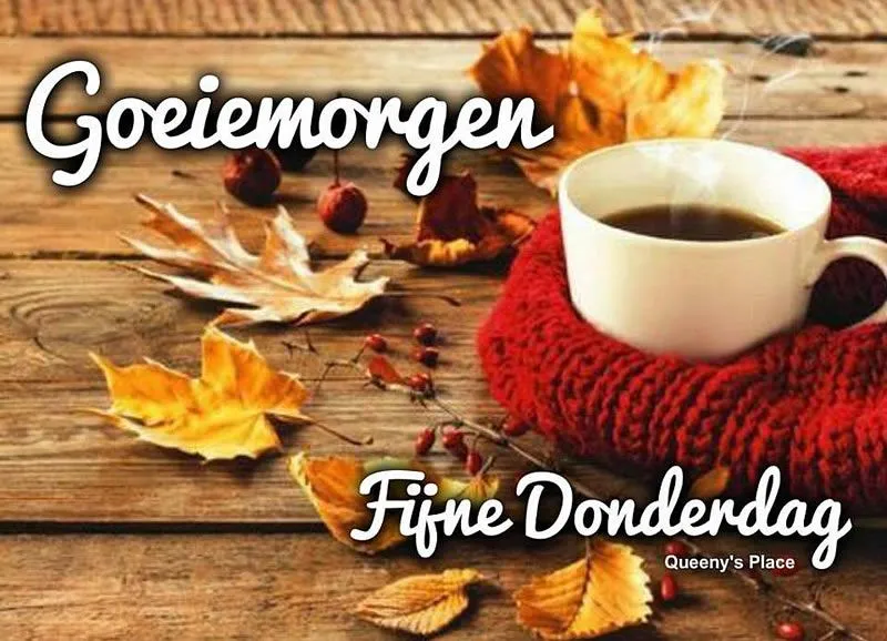 ᐅ fijne donderdag herfst - Donderdag plaatjes