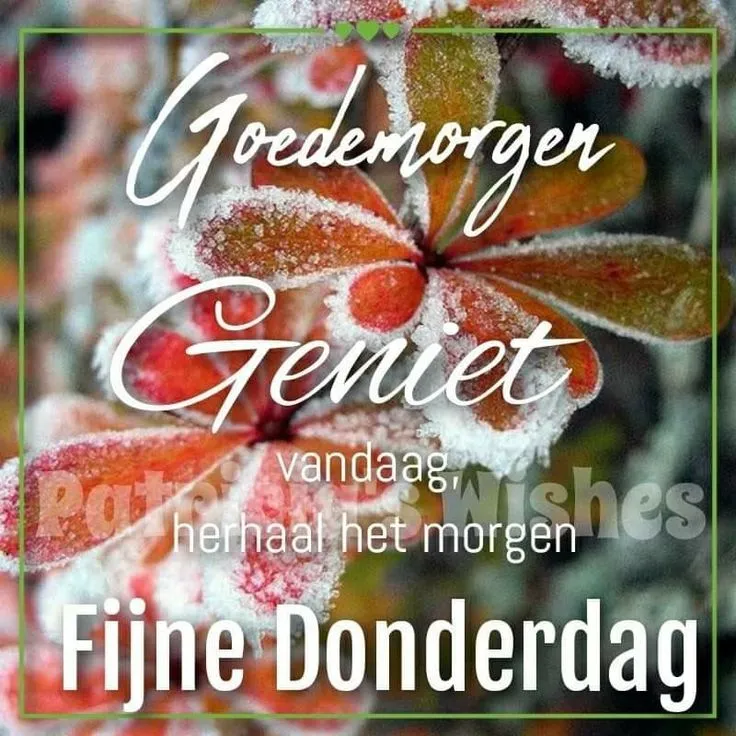 ᐅ fijne donderdag herfst - Donderdag plaatjes