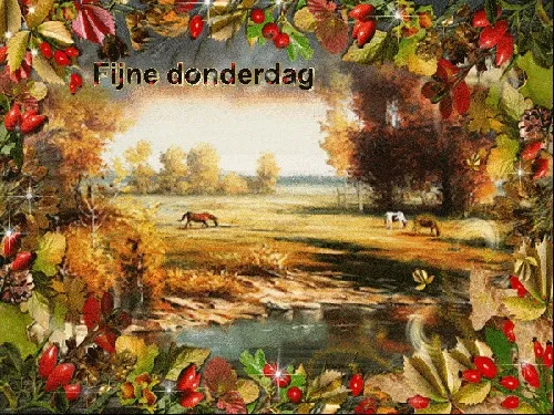 ᐅ fijne donderdag herfst - Donderdag plaatjes