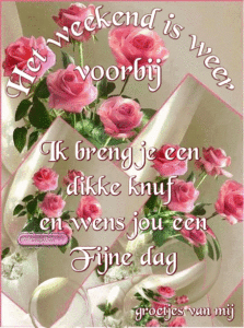 fijne maandag bloemen