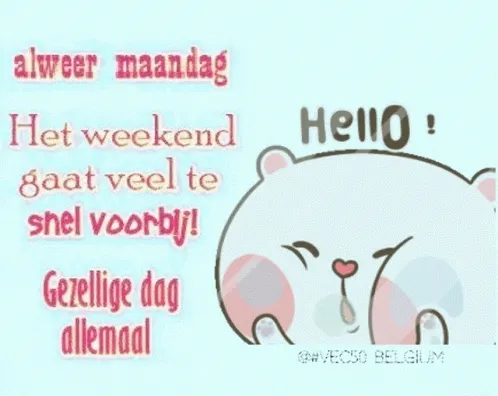 ᐅ fijne maandag gif - Maandag plaatjes ᐅ fijne maandag gif - Maandag plaatjes