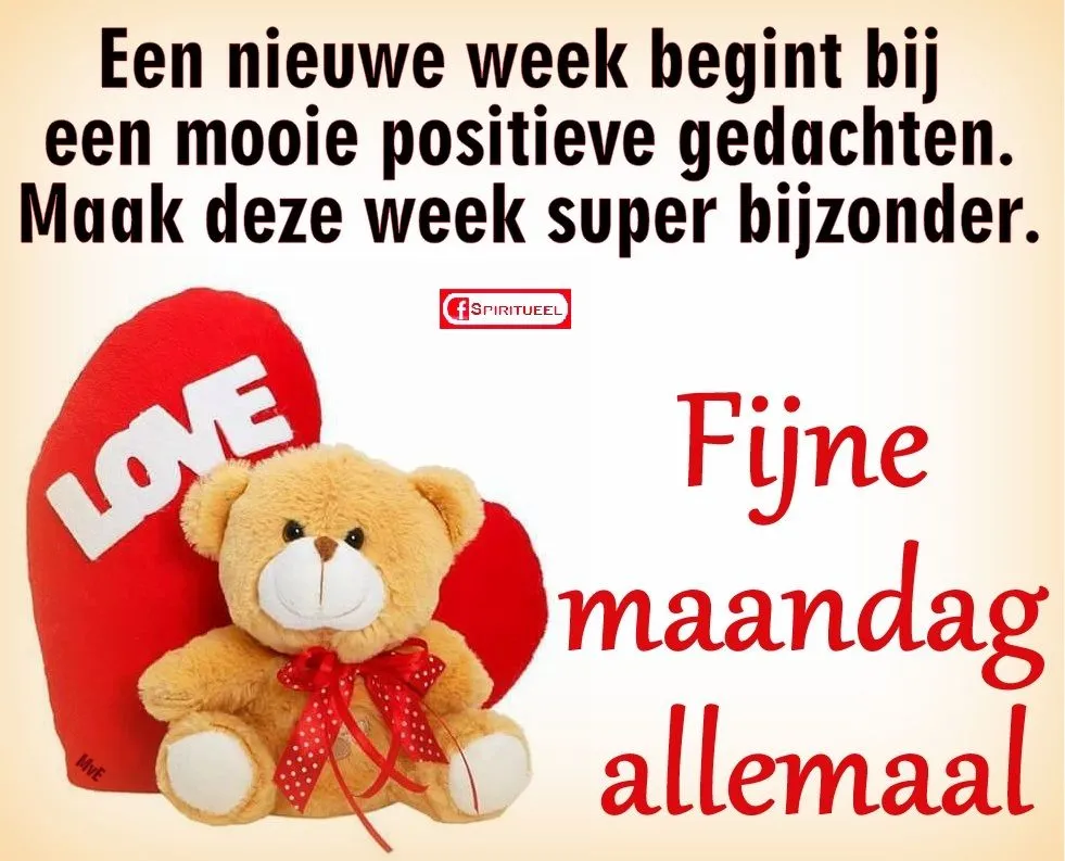 ᐅ fijne maandag tekst - Maandag plaatjes