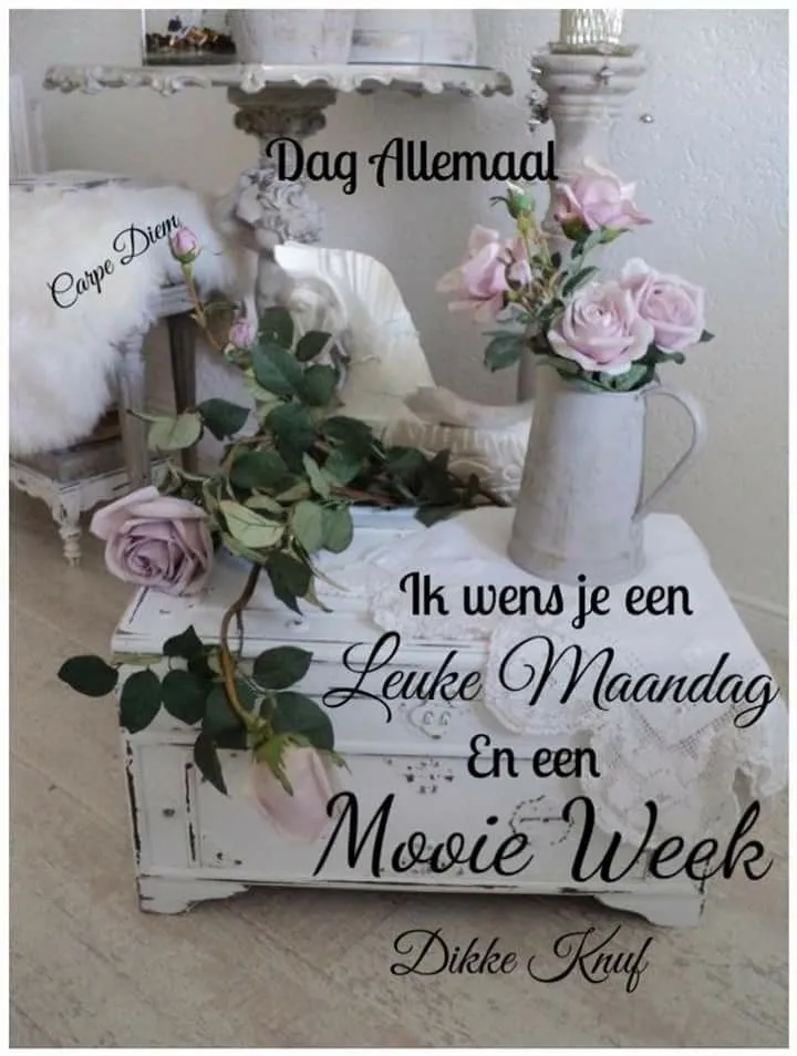 ᐅ fijne maandag wensen - Maandag plaatjes