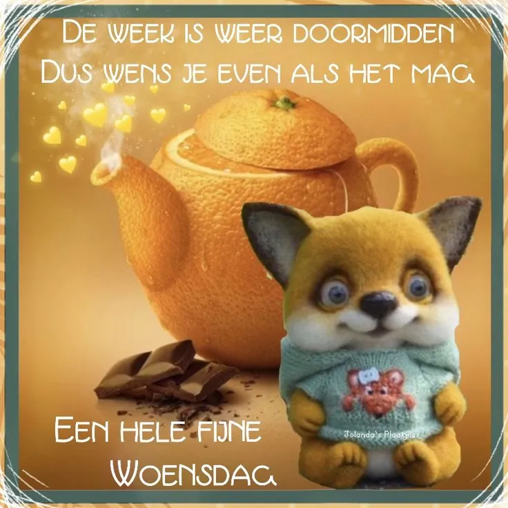 ᐅ fijne woensdag wensen - Woensdag plaatjes