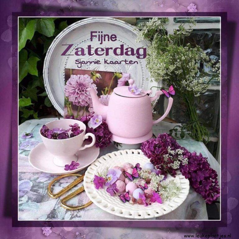 ᐅ fijne zaterdag bloemen - Zaterdag plaatjes