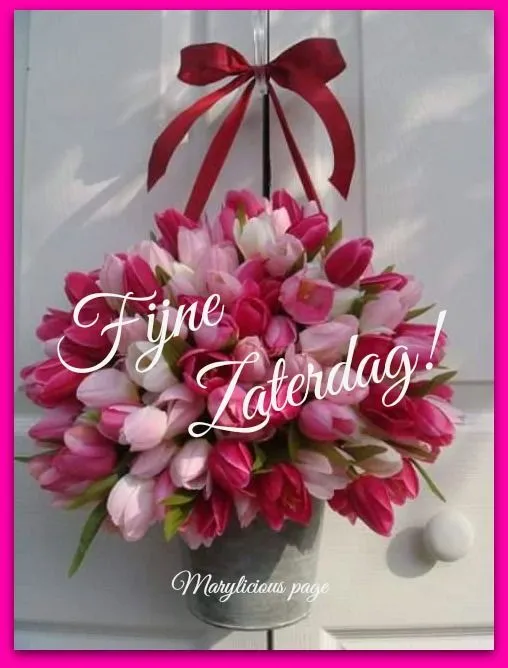 ᐅ fijne zaterdag bloemen - Zaterdag plaatjes