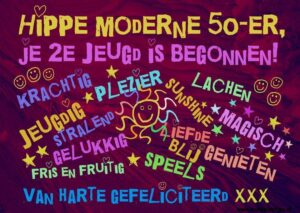 gefeliciteerd 50 jaar vrouw humor