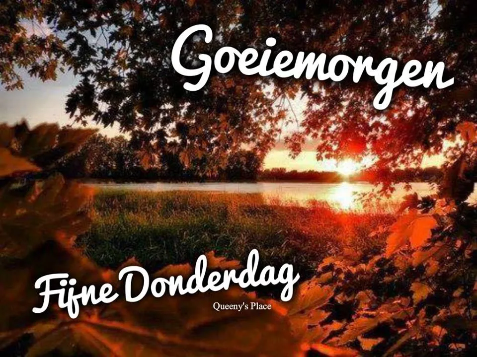 ᐅ goedemorgen donderdag - Donderdag plaatjes