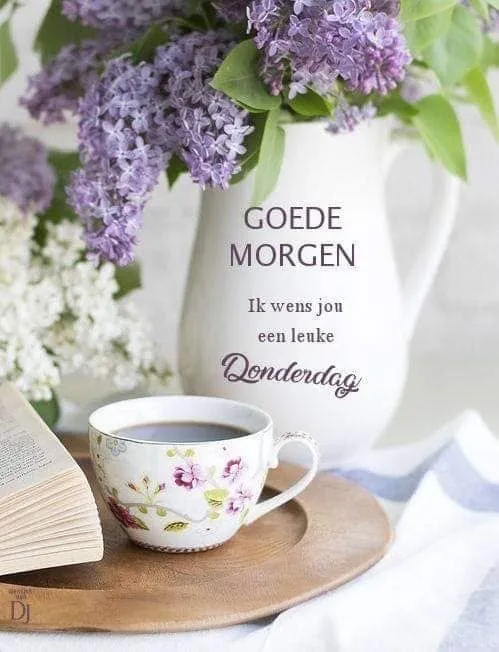 ᐅ goedemorgen donderdag bloemen - Donderdag plaatjes