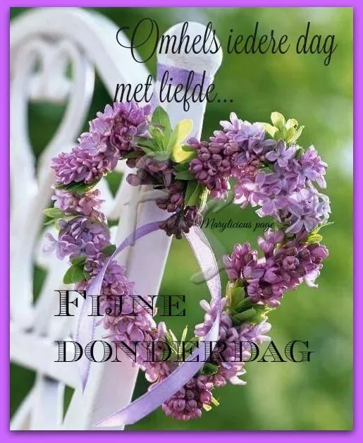 ᐅ goedemorgen donderdag bloemen - Donderdag plaatjes