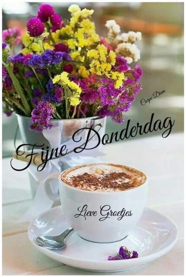 ᐅ goedemorgen donderdag bloemen - Donderdag plaatjes