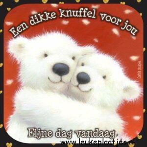 goedemorgen knuffel