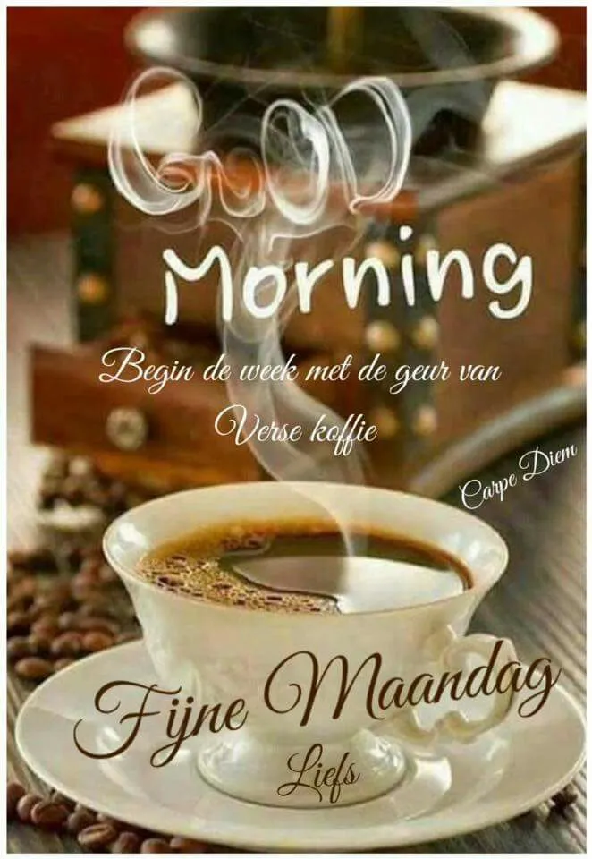 ᐅ Goedemorgen maandag - Maandag plaatjes