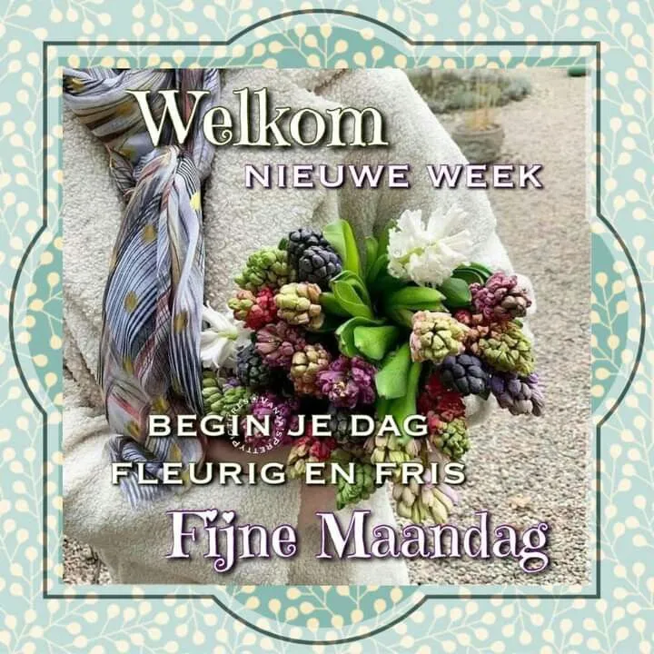 ᐅ goedemorgen maandag nieuwe week - Maandag plaatjes