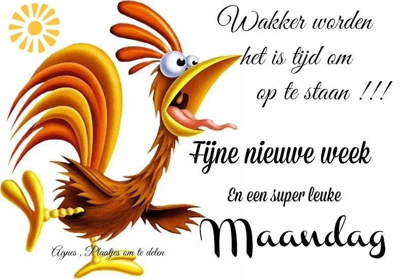 ᐅ goedemorgen maandag nieuwe week - Maandag plaatjes