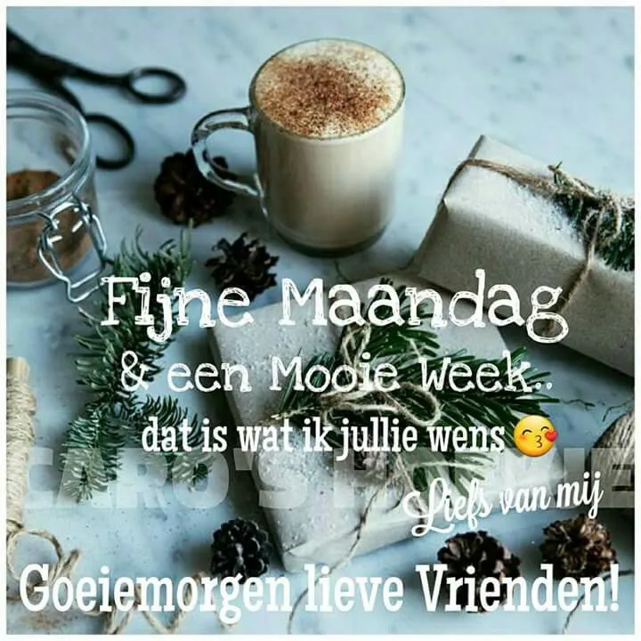 ᐅ goedemorgen maandag nieuwe week - Maandag plaatjes