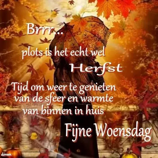 ᐅ goedemorgen woensdag herfst - Woensdag plaatjes ᐅ goedemorgen woensdag herfst - Woensdag plaatjes
