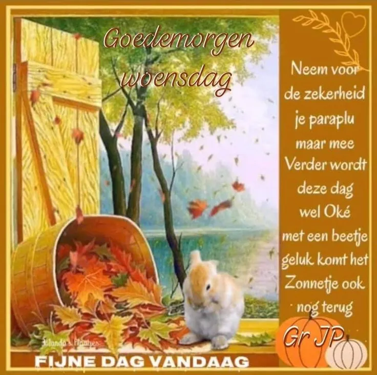 ᐅ goedemorgen woensdag herfst - Woensdag plaatjes ᐅ goedemorgen woensdag herfst - Woensdag plaatjes