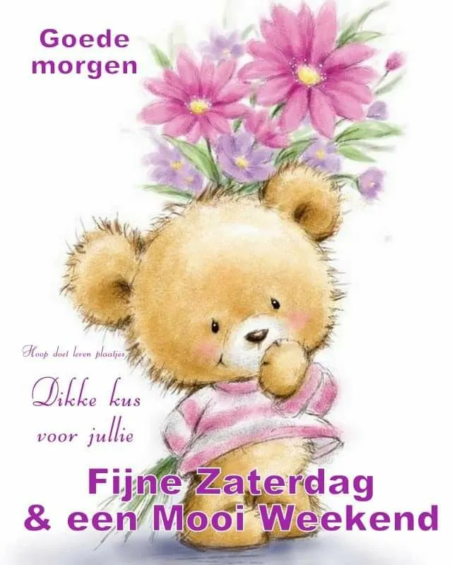 ᐅ goedemorgen zaterdag - Zaterdag plaatjes