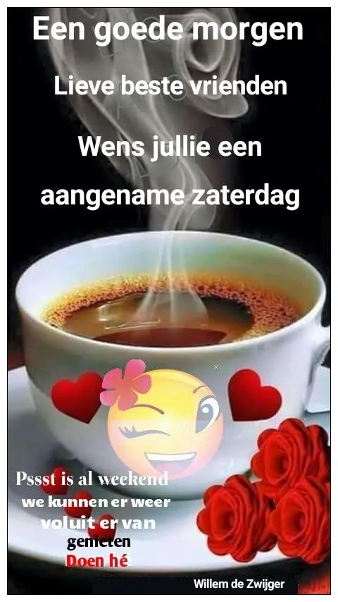 ᐅ goedemorgen zaterdag - Zaterdag plaatjes