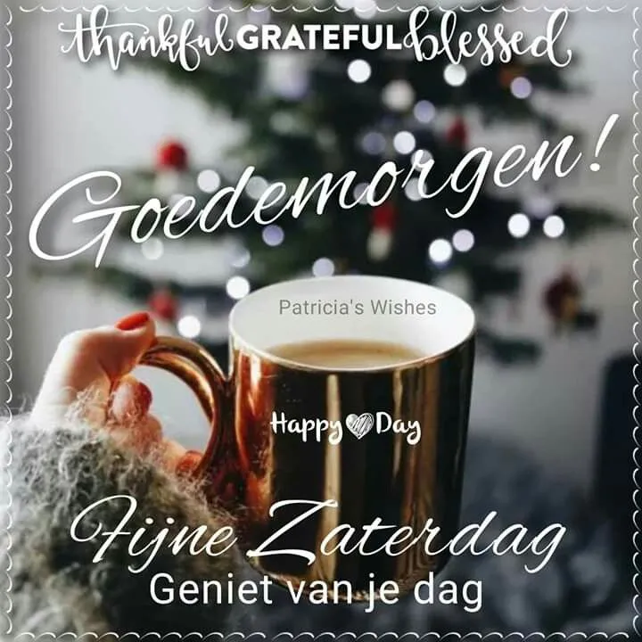 Kopje koffie met een opbeurende boodschap voor een goede start van de dag.