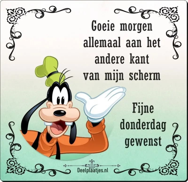 ᐅ hallo donderdag - Donderdag plaatjes