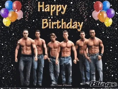 ᐅ happy birthday verjaardag man gif - Verjaardag plaatjes