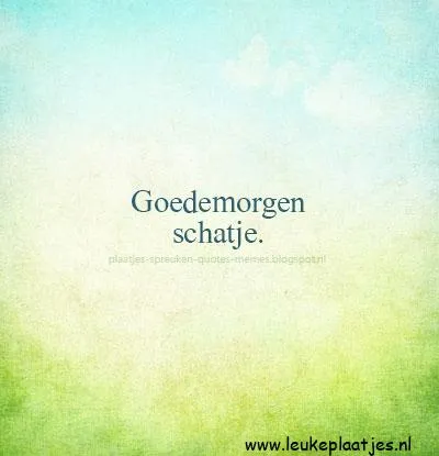 ᐅ liefde goedemorgen lieverd - Liefde plaatjes Achtergrond van een lucht met de tekst "Goedemorgen schatje".