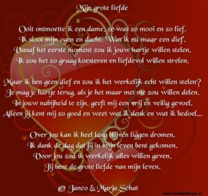 mijn grote liefde ben jij
