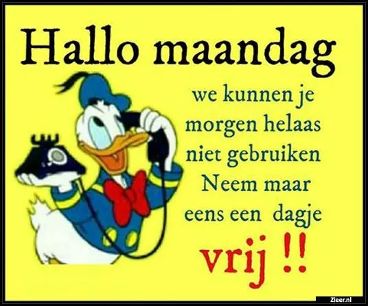 ᐅ mijn maandag - Maandag plaatjes ᐅ mijn maandag - Maandag plaatjes
