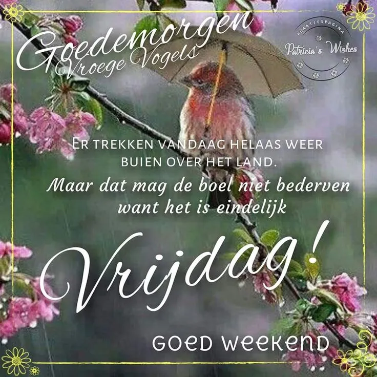 ᐅ mooie vrijdag - Vrijdag plaatjes
