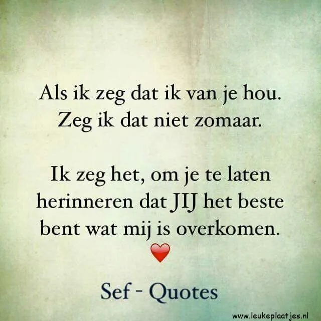 Tekst op een achtergrond met liefdevolle boodschap over gevoelens en herinneringen.