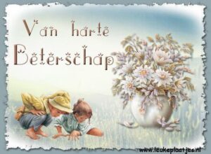 van harte beterschap