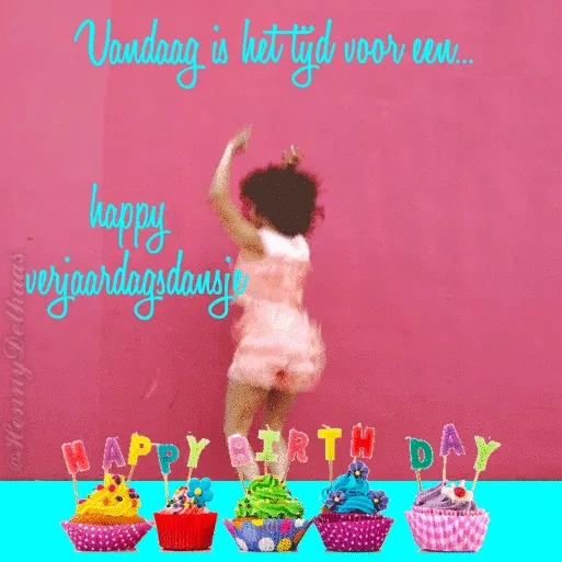 ᐅ verjaardag gif met geluid - Verjaardag plaatjes
