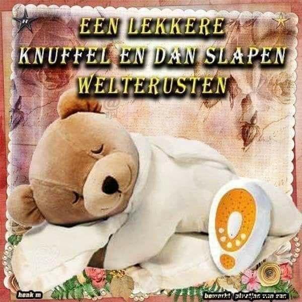 ᐅ welterusten knuffel - Welterusten plaatjes