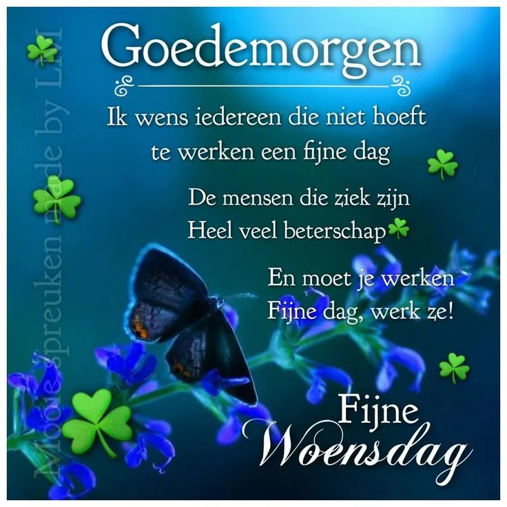 ᐅ woensdag spreuken - Woensdag plaatjes