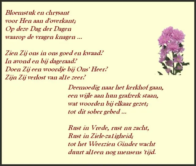 ᐅ allerheiligen tekst - Allerheiligen plaatjes