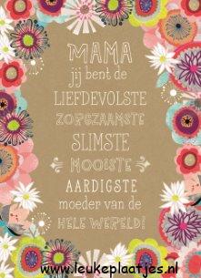 ᐅ fijne moederdag voor alle mama's - Moederdag plaatjes