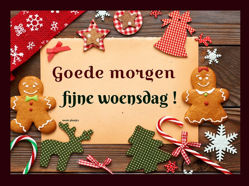 ᐅ fijne woensdag kerst - Woensdag plaatjes